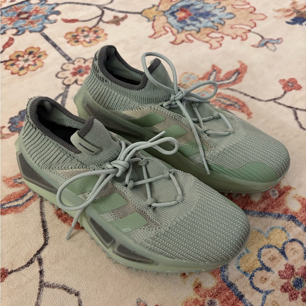 adidas Women's Sneakers in Mint and Charcoal